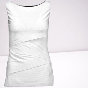 Anthropologie Baily/44  Stretchy Ribbed Wrap Top